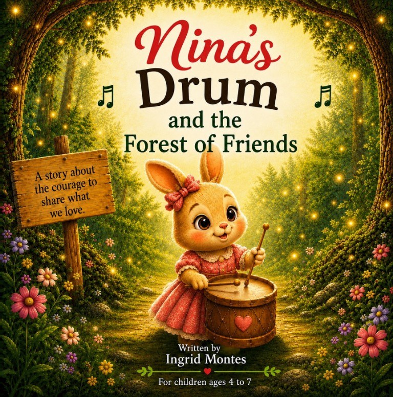 Cover of Nina’s Drum and the Forest of Friends