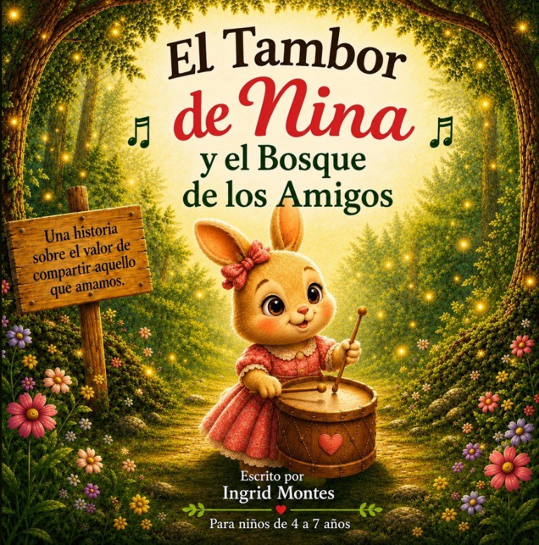 Portada del libro El Tambor de Nina y el Bosque de los Amigos
